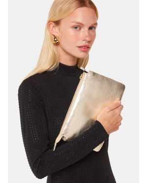 Whistles Elita Double Pouch Clutch - Multicolour