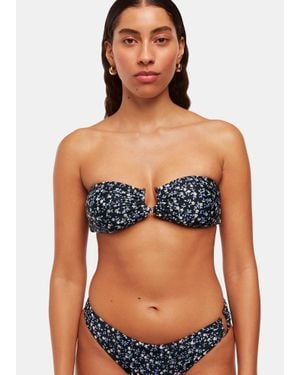 Whistles Forget Me Not Bikini Bottom - Black
