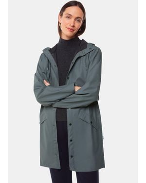 Rains Rains Long Jacket - Grey