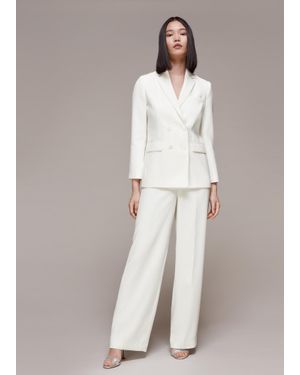 Whistles Annie Wedding Trouser - White