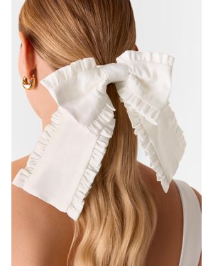 Hai Aster Scrunchie - Brown
