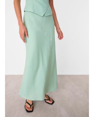 Whistles Maxi Skirt - Green