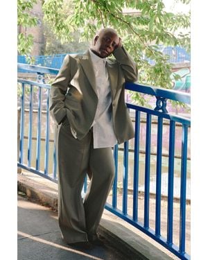 Whistles Straight Leg Trouser - Grey