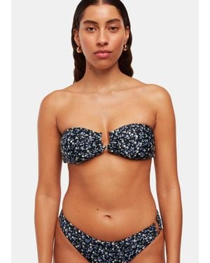 Whistles Forget Me Not Bikini Bottom - Black