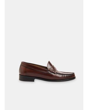 Whistles Manny Slim Loafer - Brown