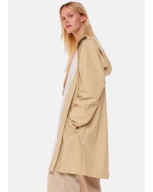 Rains Rains Long Jacket - Natural