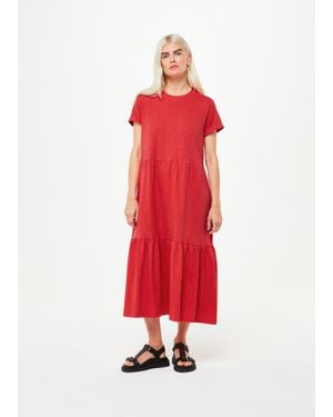 Whistles Tiered Jersey Midi Dress