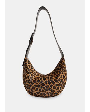 Whistles Sia Curved Crossbody Bag - White