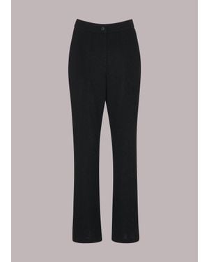 Whistles Gillian Sparkle Trouser - Black