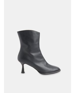 Whistles Nettie Stitch Detail Boot - Black