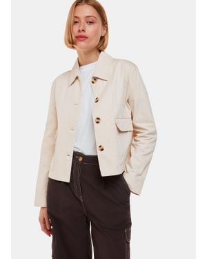 Whistles Marie Casual Jacket - Natural