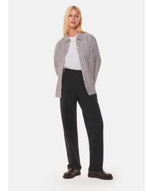 Whistles Ultimate Straight Leg Jogger - White