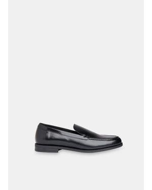 Whistles Jovie Slim Patent Loafer - White
