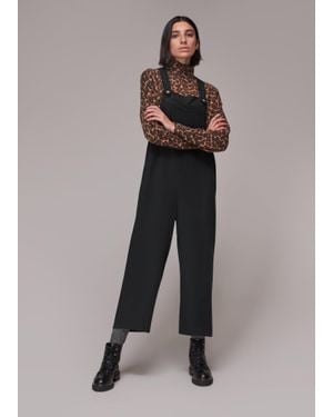 Whistles Rita Dungarees - Grey