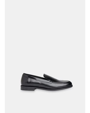Whistles Jovie Slim Patent Loafer - White