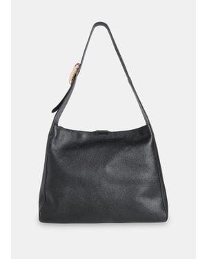 Whistles Mabel Buckle Detail Tote Bag - Black