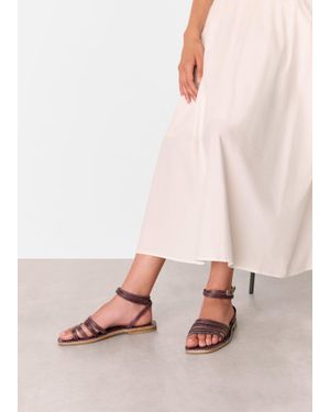 Whistles Bruna Strappy Sandal - Pink