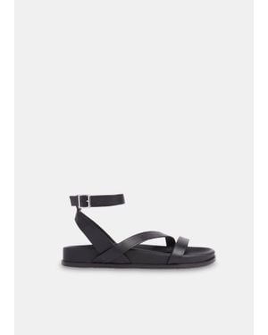 Whistles Gaia Asymmetric Strappy Sandal - White