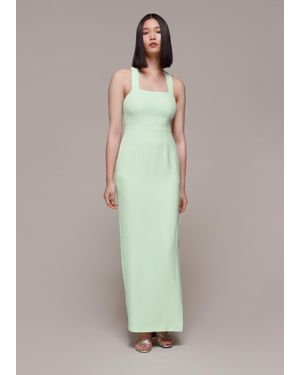 Whistles Maria Maxi Dress - Green