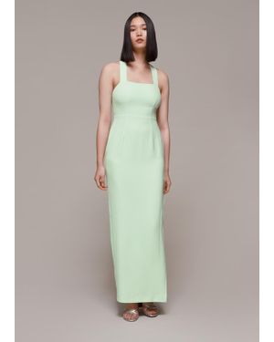 Whistles Maria Maxi Dress - Green