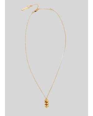 Whistles Cluster Drop Necklace - White