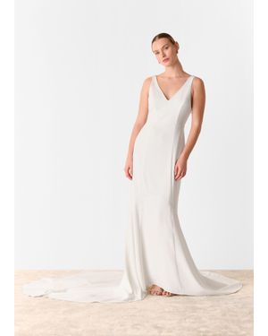 Whistles Billie Wedding Dress - White