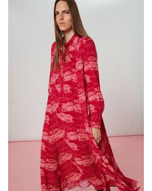 Whistles Field Print Dress - Red