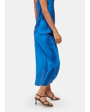 Whistles Tenley Strappy Heeled Sandal - Blue