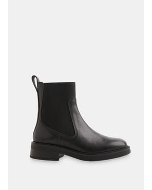 Whistles Elasticated Chelsea Boot - Black