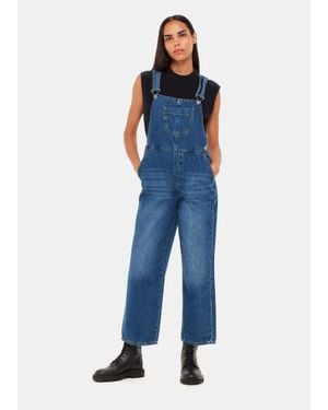 Whistles Leni Denim Dungaree - Blue
