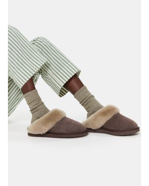 Whistles Emilia Cuff Slipper - Multicolour