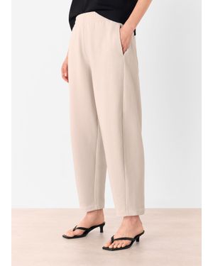 Whistles Barrel Leg Jersey Jogger - Pink