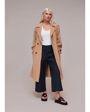 Whistles Petite Amber Chino Trousers - Blue