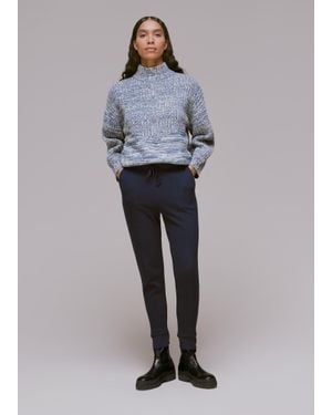 Whistles Easy Jersey Jogger - Blue