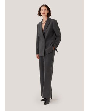 Whistles Natalie Wool Blend Blazer - Multicolour