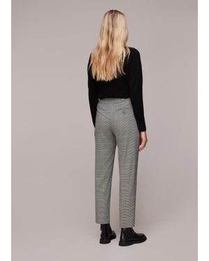 Whistles Lily Cigarette Trouser in Blue