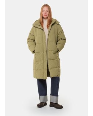 Whistles Una Puffa Coat - Green
