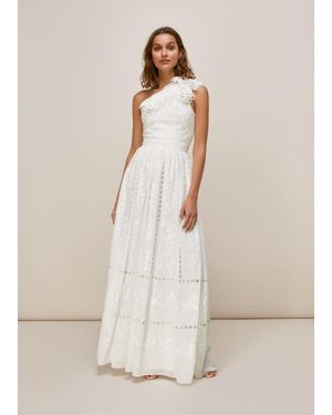 Whistles Adelaide Wedding Dress - Natural