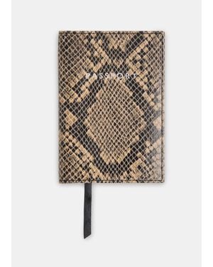 Whistles Snake Passport Holder - Multicolour