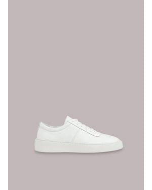 Whistles Kalie Deep Sole Trainer - White