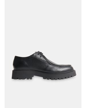 Whistles Chunky Lace Up Shoe - Black