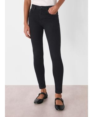 Whistles Stretch Sculpted Skinny Jean - Blue