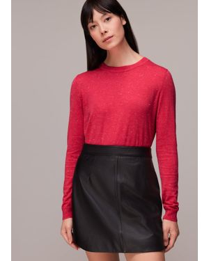 Whistles Annie Sparkle Crew - Red
