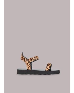 Whistles Finn Velcro Sandal - Pink