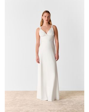 Whistles Nicole Wedding Dress - White