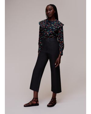 Whistles Amber Chino Trouser - Black