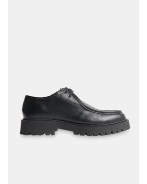Whistles Chunky Lace Up Shoe - Black