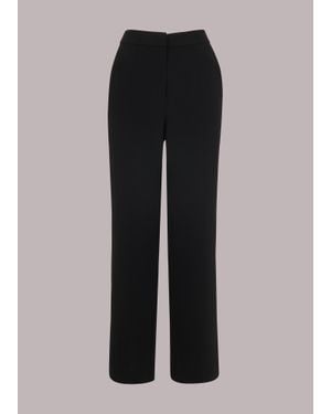 Whistles Gillian Tapered Trouser - Black