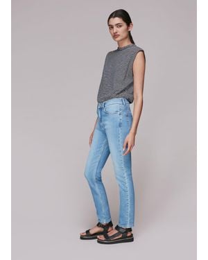 Whistles Stretch Sculpt Skinny Jean - Blue
