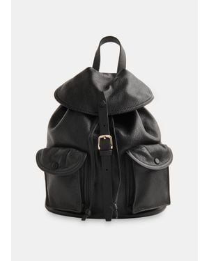 Whistles Sierra Pocket Detail Backpack - Black